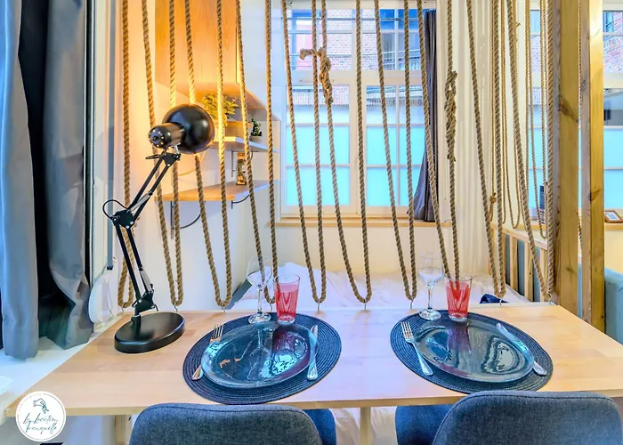 Nid Urbain - Proche Tribunal - Centre - Wifi - Tv Appartamento *